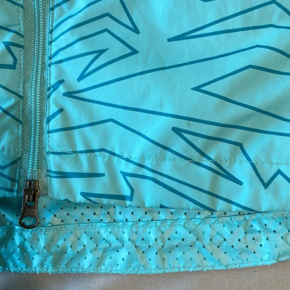 Avalanche outdoors weather sheld running rain and wind jacket aqua blue sz small - Picture 8 of 10